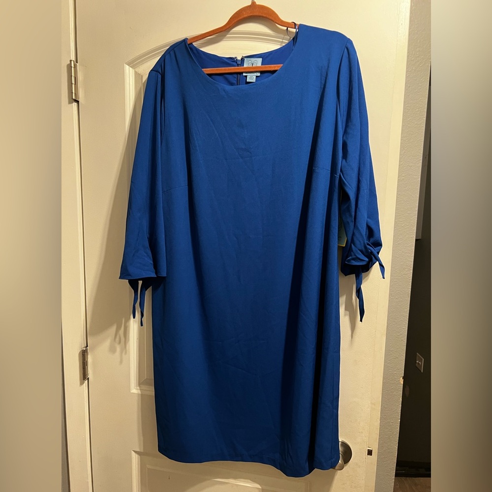 Blue dress